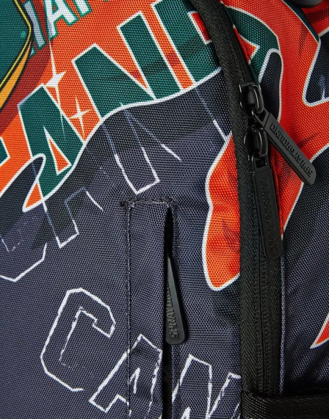 BACKPACKS>SPRAYGROUND UNIVERSITY OF MIAMI
