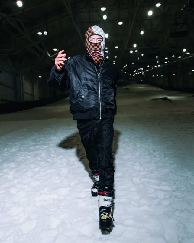 SKI MASKS|COLD WEATHER GEAR>SPRAYGROUND UNSTOPPABLE ENDEAVORS II SKI MASK
