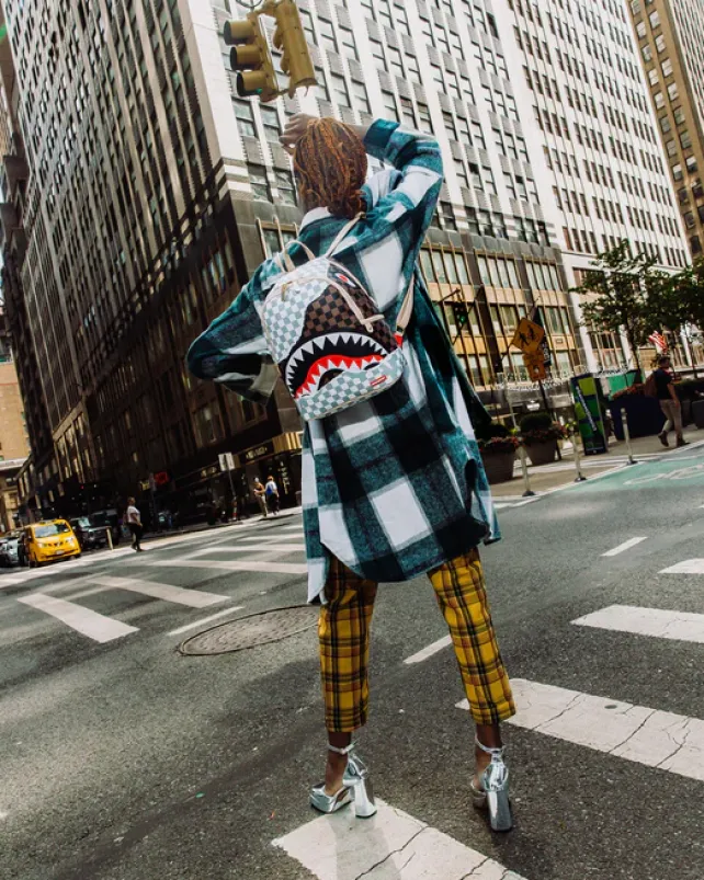 SAVAGES|BACKPACKS>SPRAYGROUND UNSTOPPABLE ENDEAVORS II SAVAGE BACKPACK