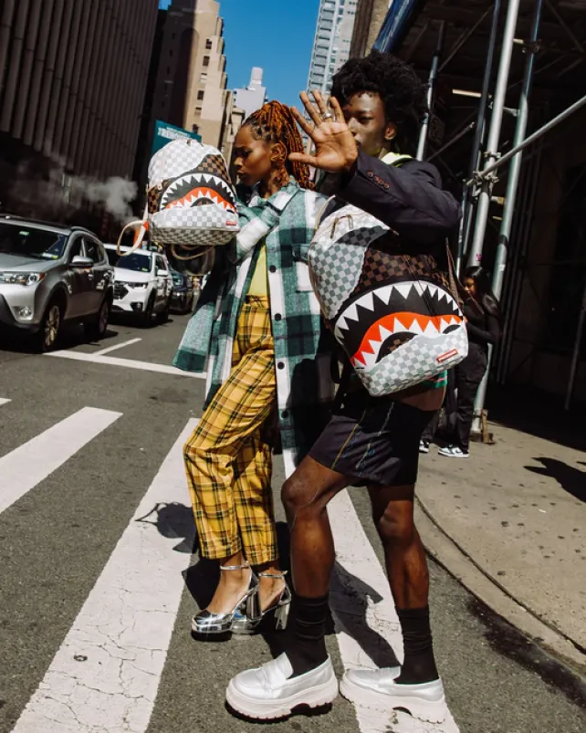 SAVAGES|BACKPACKS>SPRAYGROUND UNSTOPPABLE ENDEAVORS II SAVAGE BACKPACK