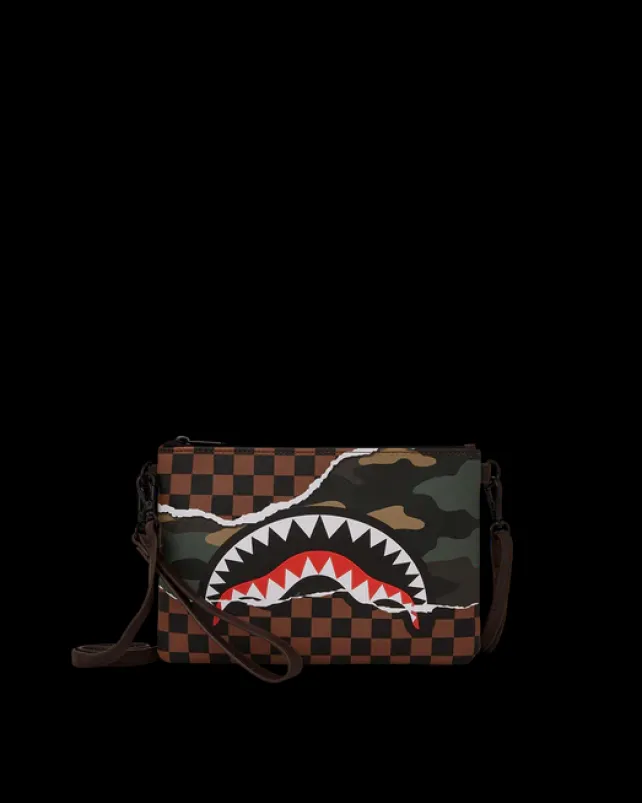 CROSSOVER CLUTCHES>SPRAYGROUND UNSTOPPABLE ENDEAVORS III CROSSOVER CLUTCH