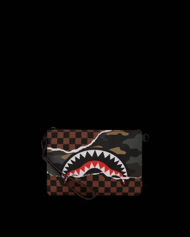 CROSSOVER CLUTCHES>SPRAYGROUND UNSTOPPABLE ENDEAVORS III CROSSOVER CLUTCH