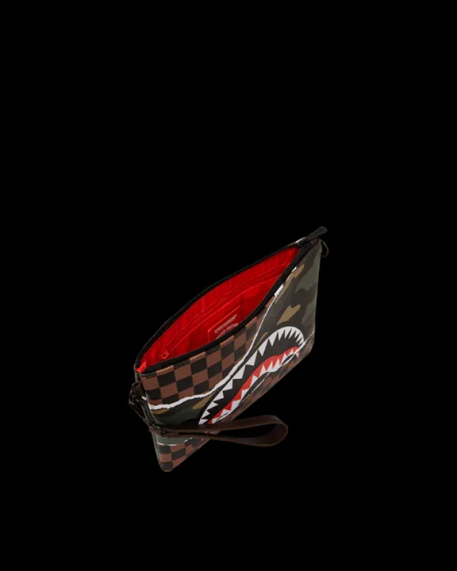 CROSSOVER CLUTCHES>SPRAYGROUND UNSTOPPABLE ENDEAVORS III CROSSOVER CLUTCH