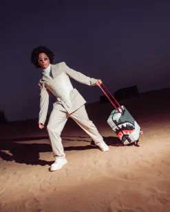 CARRY-ON LUGGAGE>SPRAYGROUND UNSTOPPABLE ENDEAVORS SHARKNAUTICS HARDSHELL CARRY-ON LUGGAGE