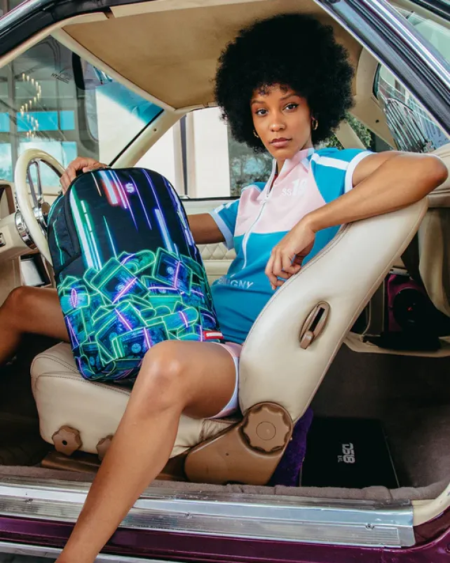 BACKPACKS>SPRAYGROUND u6697u53f7u901au8ca8u30b9u30bfu30c3u30af (CRYPTO STACKS) BACKPACK