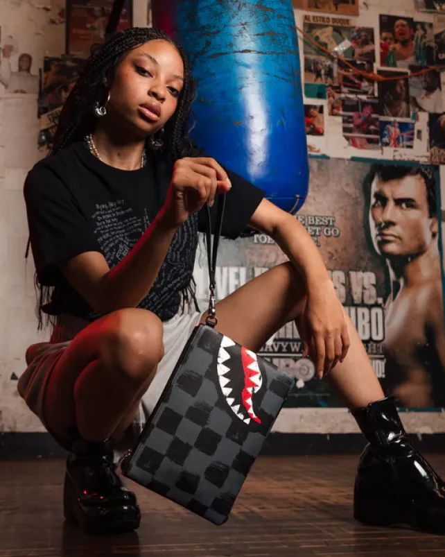CROSSOVER CLUTCHES>SPRAYGROUND VANQUISH II CROSSOVER CLUTCH