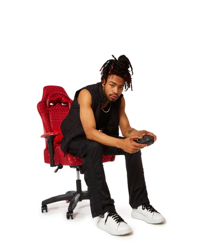 GAMING CHAIRS>SPRAYGROUND VENI VIDI VICI GAMING CHAIR - SUPER RARE
