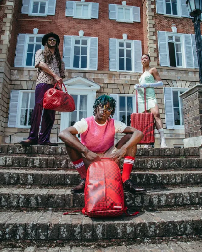 FULL-SIZE LUGGAGE|CARRY-ON LUGGAGE>SPRAYGROUND VENI VIDI VICI LUGGAGE