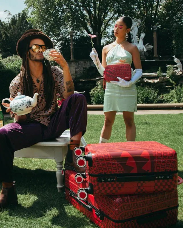 FULL-SIZE LUGGAGE|CARRY-ON LUGGAGE>SPRAYGROUND VENI VIDI VICI LUGGAGE