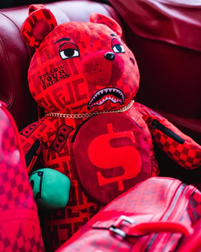 TEDDY BEAR BACKPACKS|BACKPACKS>SPRAYGROUND VENI VIDI VICI MONEYBEAR TEDDYBEAR BACKPACK