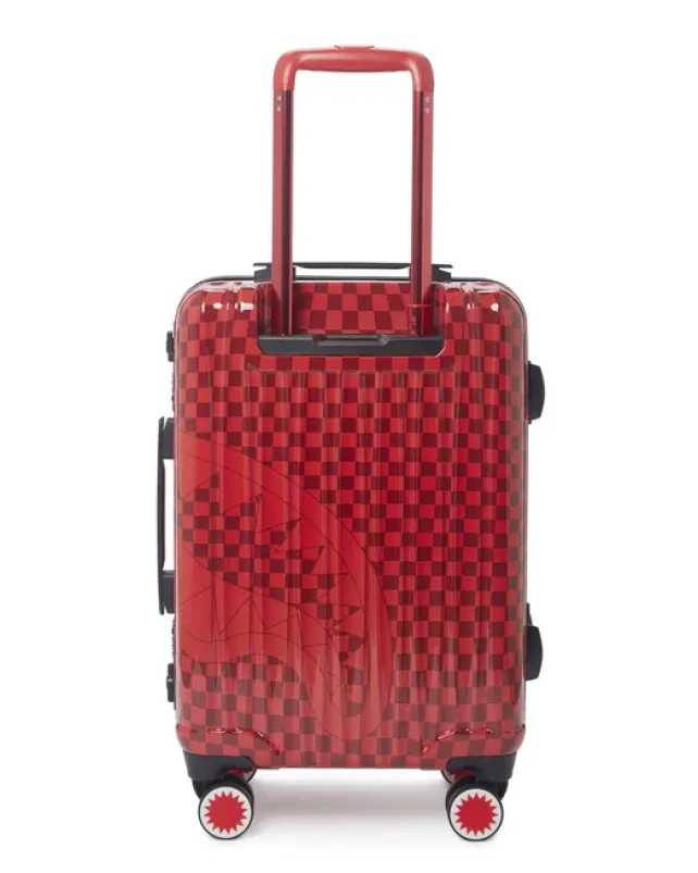CARRY-ON LUGGAGE>SPRAYGROUND VENI VIDI VICI SHARKNAUTICS HARDSHELL CARRY-ON LUGGAGE
