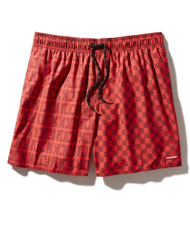 SWIMWEAR>SPRAYGROUND VENI VIDI VICI SHOTO SWIM TRUNKS