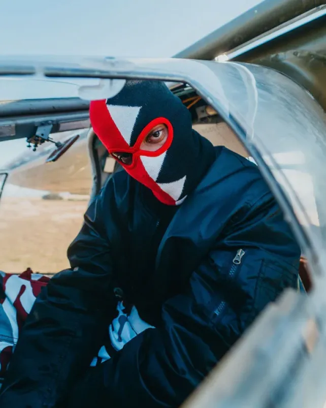 SKI MASKS|COLD WEATHER GEAR>SPRAYGROUND VERTICAL SHARK SKI MASK
