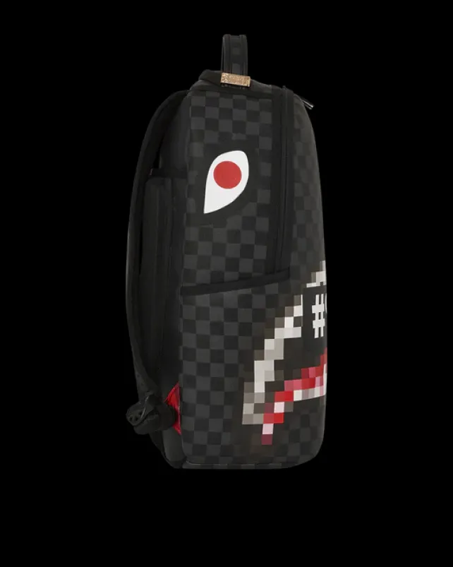 BACKPACKS>SPRAYGROUND 'WHAT THE BEEP' SHARK BACKPACK