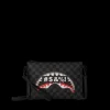 CROSSOVER CLUTCHES>SPRAYGROUND 'WHAT THE BEEP' SHARK CROSSOVER CLUTCH
