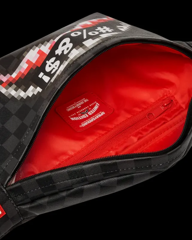 CROSSBODYS>SPRAYGROUND 'WHAT THE BEEP' SHARK SAVVY CROSSBODY