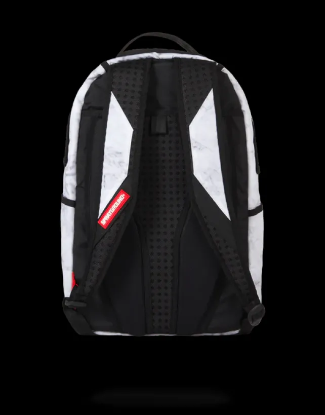 BACKPACKS>SPRAYGROUND WHITE MARBLE BACKPACK