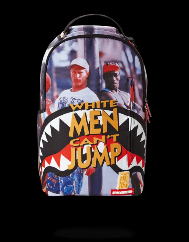 BACKPACKS>SPRAYGROUND WHITE MEN CAN'T JUMP