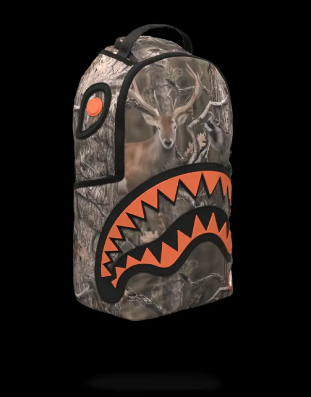 BACKPACKS>SPRAYGROUND WILD LIFE HUNTER RUBBER SHARK BACKPACK