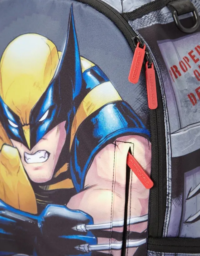 BACKPACKS>SPRAYGROUND WOLVERINE CRAMMED