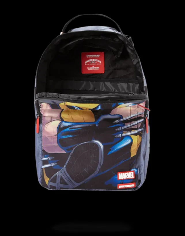 BACKPACKS>SPRAYGROUND WOLVERINE CRAMMED