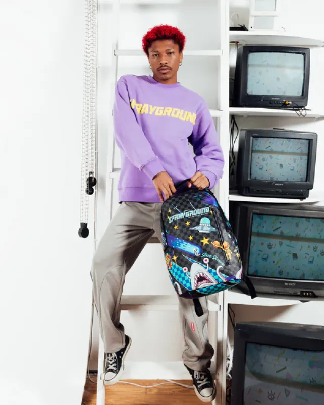 BACKPACKS>SPRAYGROUND WTF ALIEN INVASION BACKPACK (DLXV)