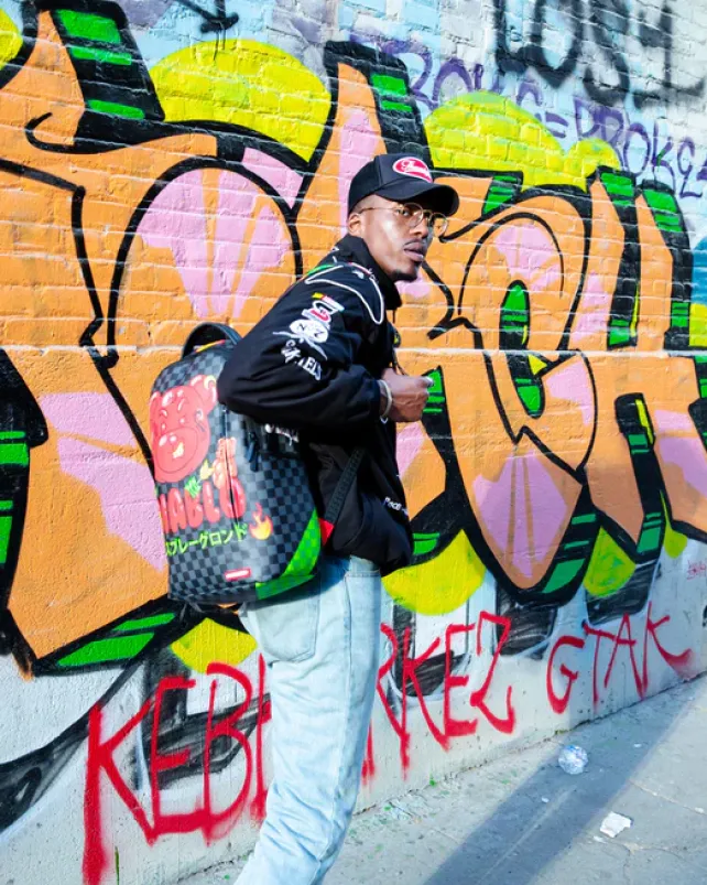 BACKPACKS>SPRAYGROUND WTF DIABLO BACKPACK