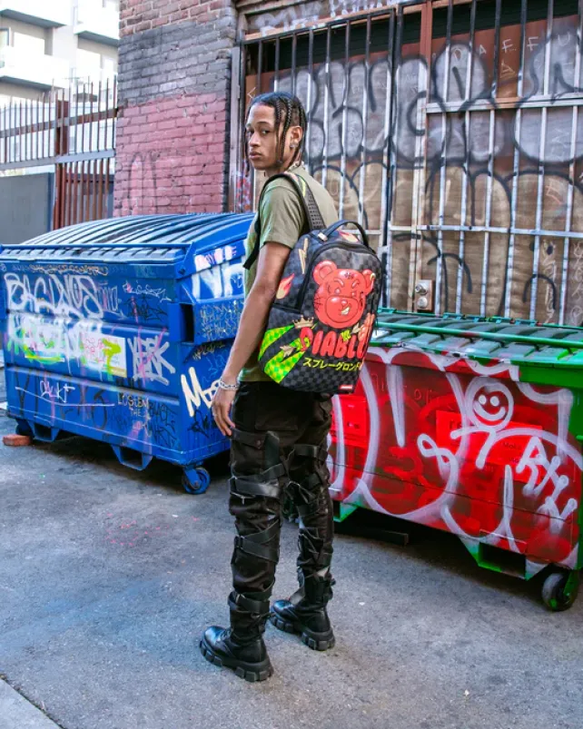 BACKPACKS>SPRAYGROUND WTF DIABLO BACKPACK