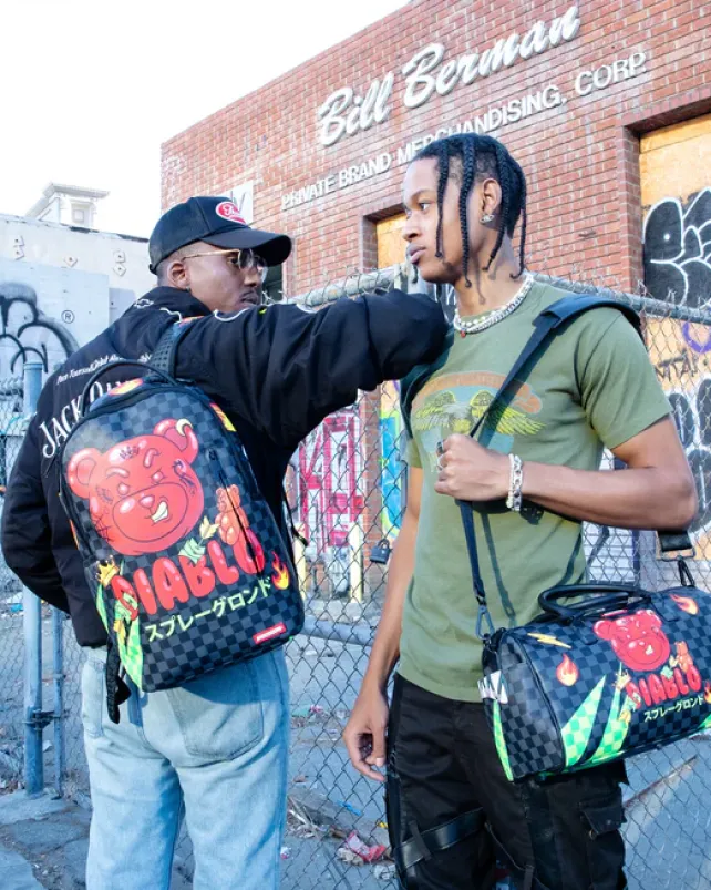 BACKPACKS>SPRAYGROUND WTF DIABLO BACKPACK