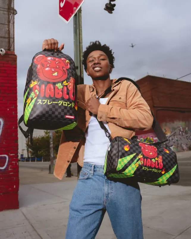 DUFFLES>SPRAYGROUND WTF DIABLO MINI DUFFLE