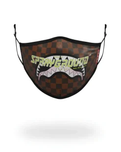 FACE MASKS>SPRAYGROUND WTF MISFIT FACE MASK