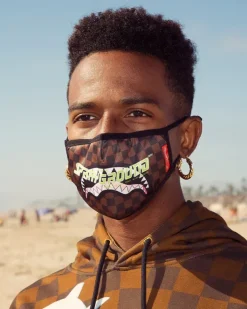 FACE MASKS>SPRAYGROUND WTF MISFIT FACE MASK