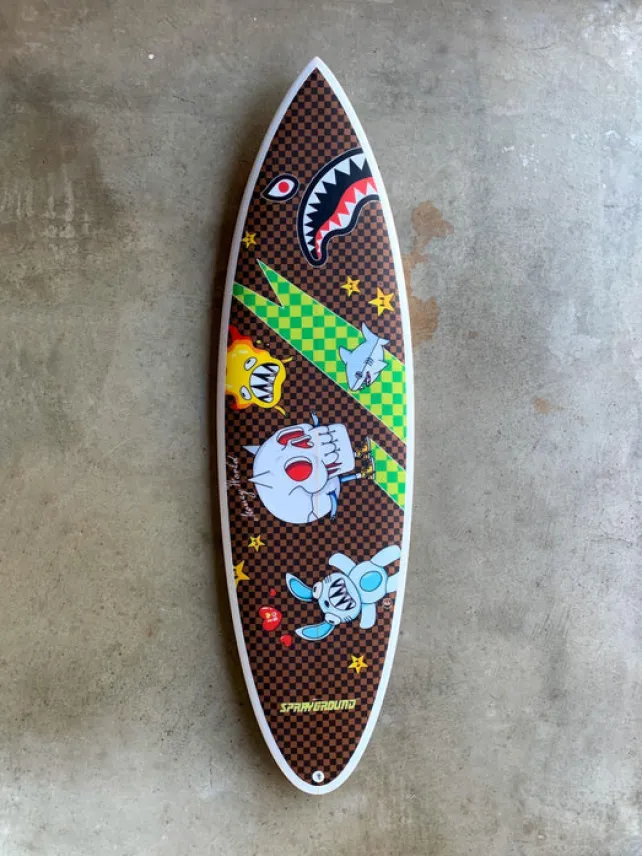 SURFBOARDS>SPRAYGROUND WTF SURFBOARD