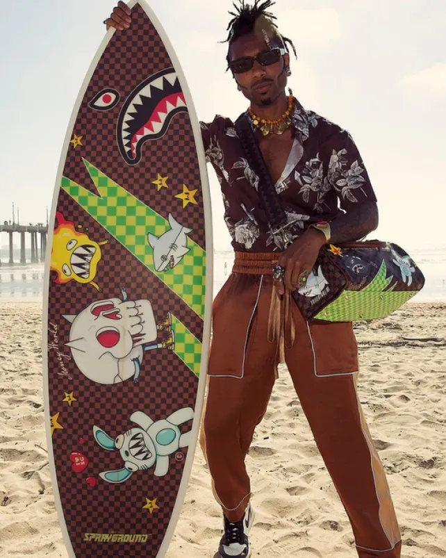 SURFBOARDS>SPRAYGROUND WTF SURFBOARD