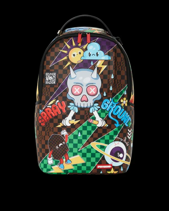 BACKPACKS>SPRAYGROUND WTF WTF BACKPACK (DLXV)