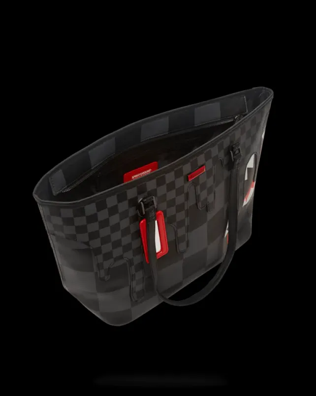 TOTES>SPRAYGROUND XTC GREY SHARKS IN PARIS TOTE