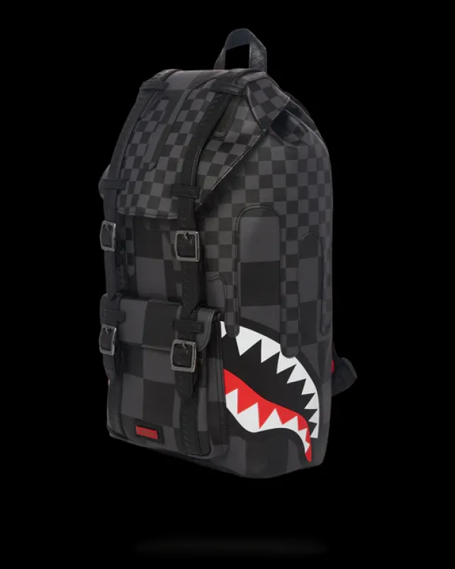 HILLS|BACKPACKS>SPRAYGROUND XTC GREY SHARKS IN PARIS HILLS BACKPACK
