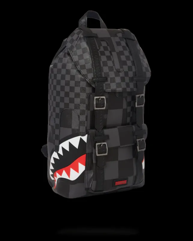 HILLS|BACKPACKS>SPRAYGROUND XTC GREY SHARKS IN PARIS HILLS BACKPACK