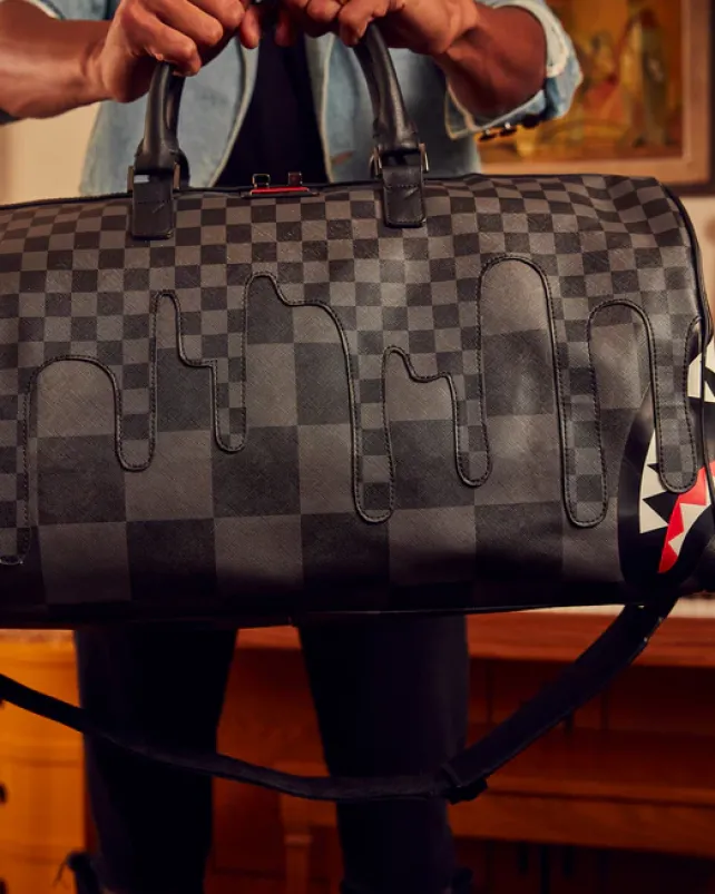 DUFFLES>SPRAYGROUND XTC GREY SHARKS IN PARIS DUFFLE