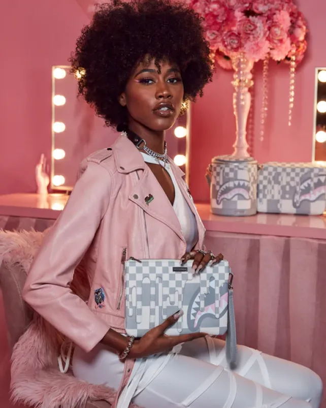 CROSSOVER CLUTCHES>SPRAYGROUND XTC LA PALAIS CROSSOVER CLUTCH