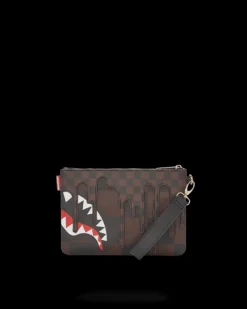 CROSSOVER CLUTCHES>SPRAYGROUND XTC SHARKS IN PARIS CROSSOVER CLUTCH