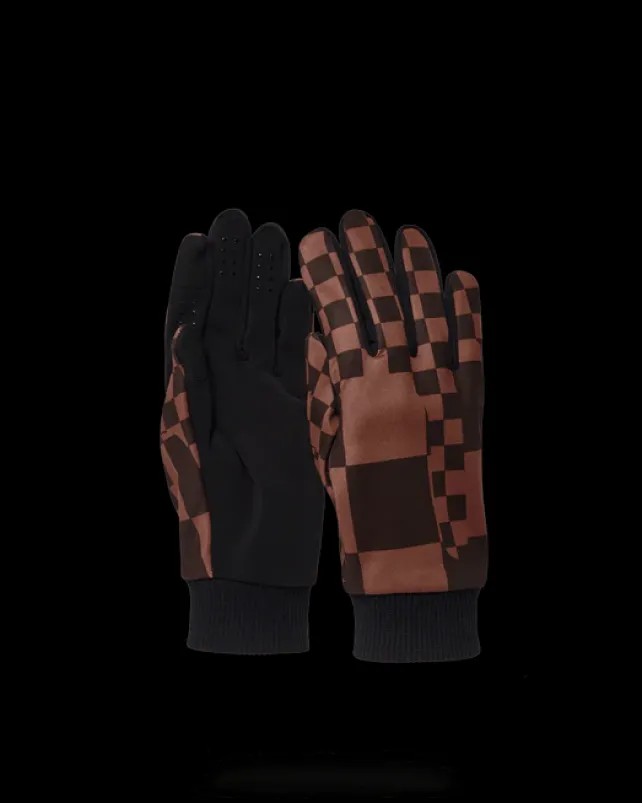 GLOVES|COLD WEATHER GEAR>SPRAYGROUND XTC SHARKS IN PARIS GLOVES