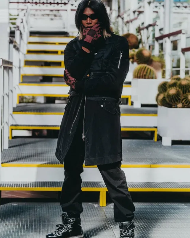 GLOVES|COLD WEATHER GEAR>SPRAYGROUND XTC SHARKS IN PARIS GLOVES