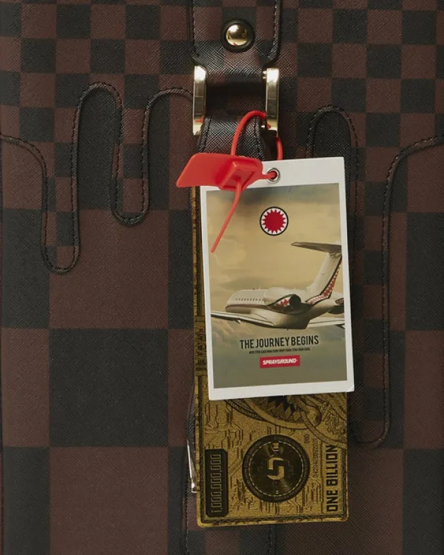CARRY-ON LUGGAGE>SPRAYGROUND XTC SHARKS IN PARIS JETSETTER CARRY-ON LUGGAGE