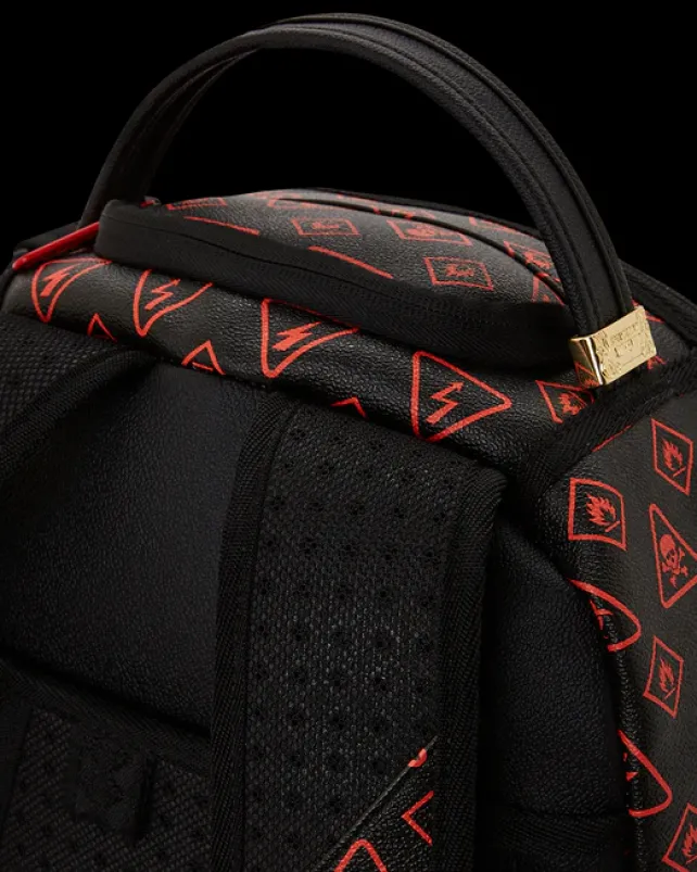 BACKPACKS>SPRAYGROUND YOU BEEN WARNED BACKPACK (DLXV)