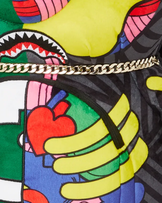 TEDDY BEAR BACKPACKS|BACKPACKS>SPRAYGROUND YOUNG X-RAY MONEYBEAR TEDDYBEAR BACKPACK