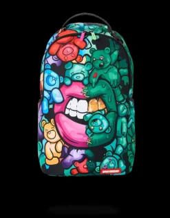 BACKPACKS>SPRAYGROUND ZOMBIE GUMMY BEAR LIPS BACKPACK
